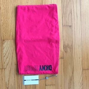 DKNY sport strapless top